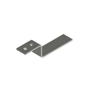 Etrier de fixation supérieur Solrif, acier inox sans vis, standard