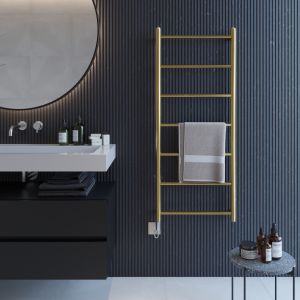 Econox : Chauffe-serviettes en inox design, 8 finitions métalliques