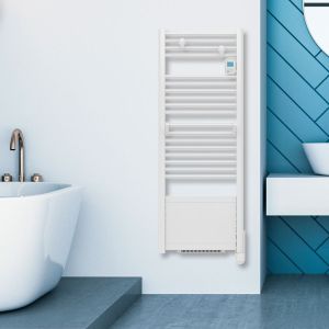 Ezybain : Sèche-serviettes avec commande en hauteur et barre pivotante