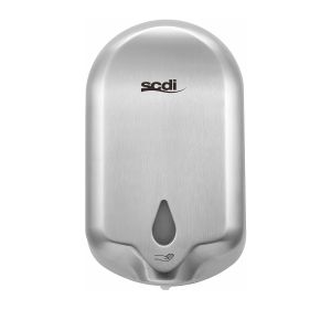 Distributeur de savon automatique SCDI, mural, Inox brossé