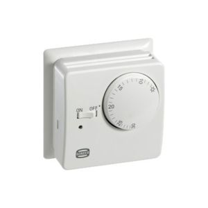 Thermostat d'ambiance avec interrupteur M-A et voyant, 6/30 degrés