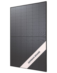 Panneau solaire Axitec AXIblackbiperfect GL , 445 Wc, verre-verre (2+2 mm), cadre noir et fond noir, 1134 x 1762 x 30 mm, RG 3