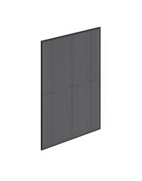 Panneau solaire Solitek satiné, verre-verre 3.2+3.2 mm, 455 Wc, cadre et backsheet noir, 1762 x 1134 x 35 mm