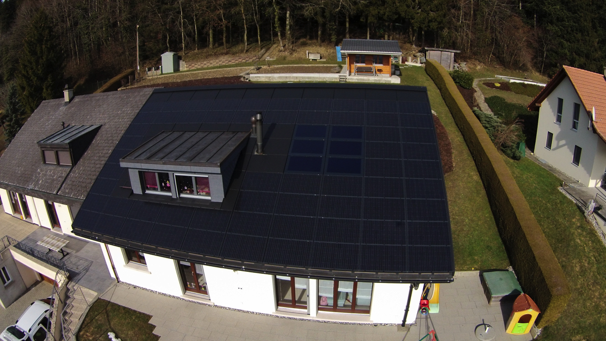 Centrale solaire de 10'370 Wc à 1670 Ursy