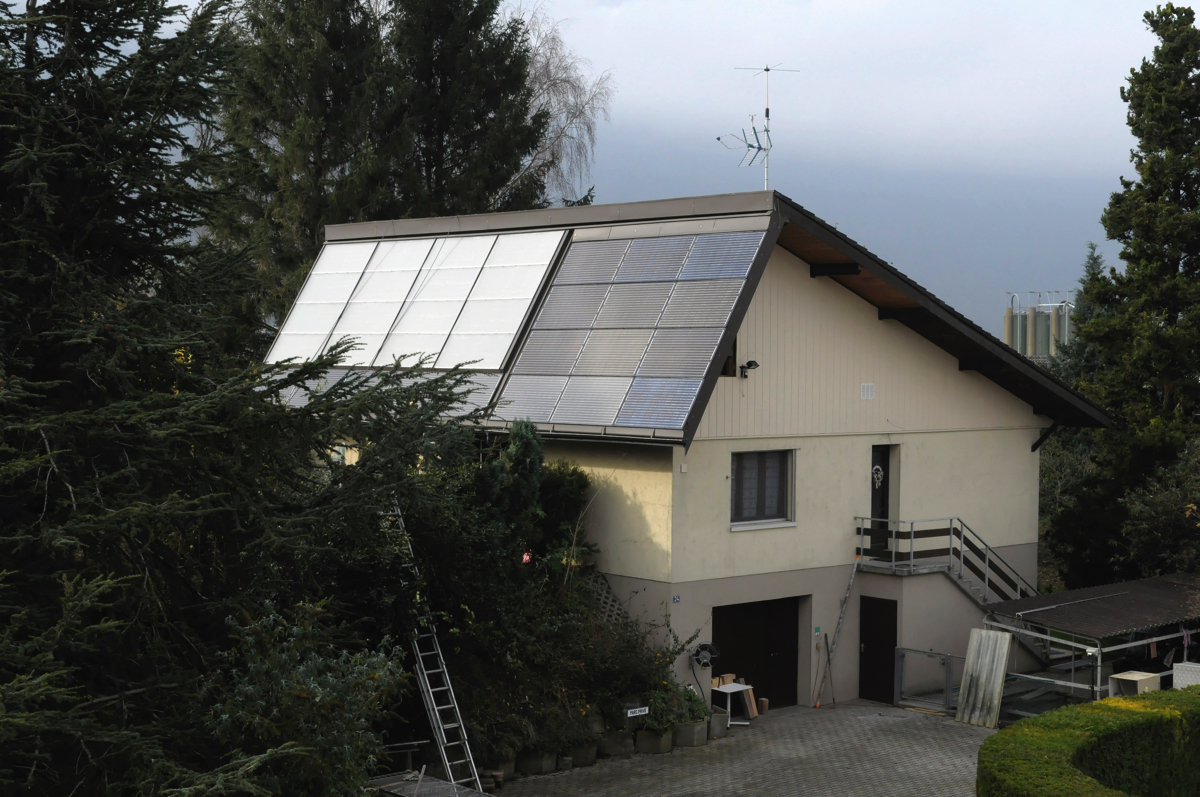 Centrale solaire de 4'250 Wc à 1868 Collombey