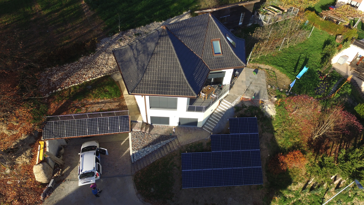 Centrale solaire de 7'830 Wc à 1757 Noréaz