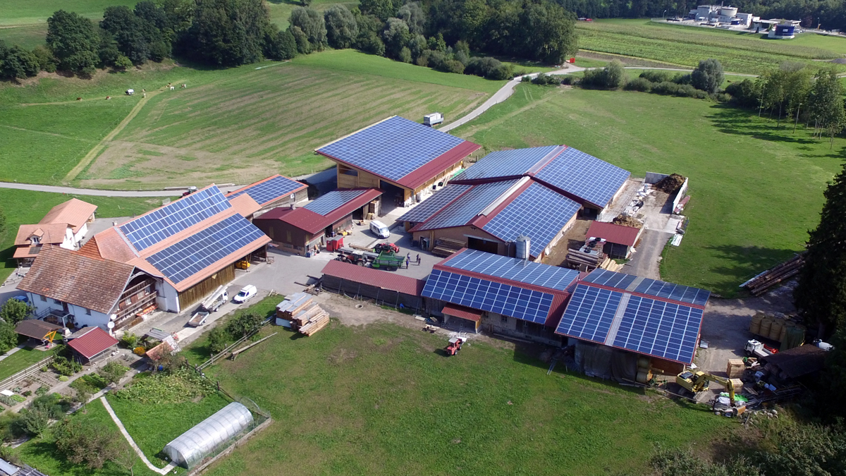 Centrale solaire de 564'720 Wc à 1742 Autigny