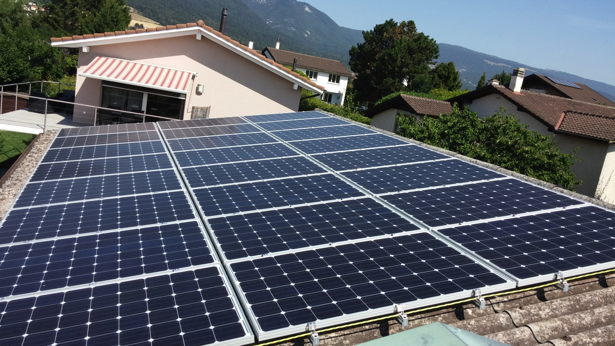 Centrale solaire de 6'480 Wc à 2022 Bevaix