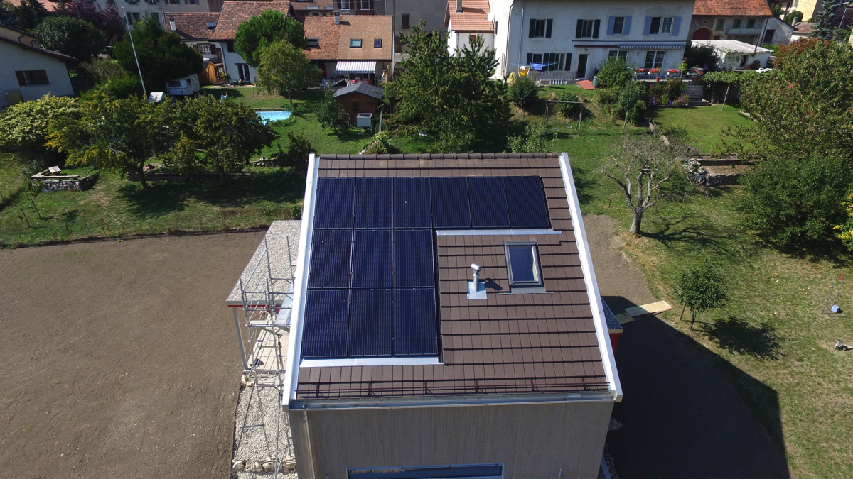 Centrale solaire de 3'120 Wc à 1315 La Sarraz