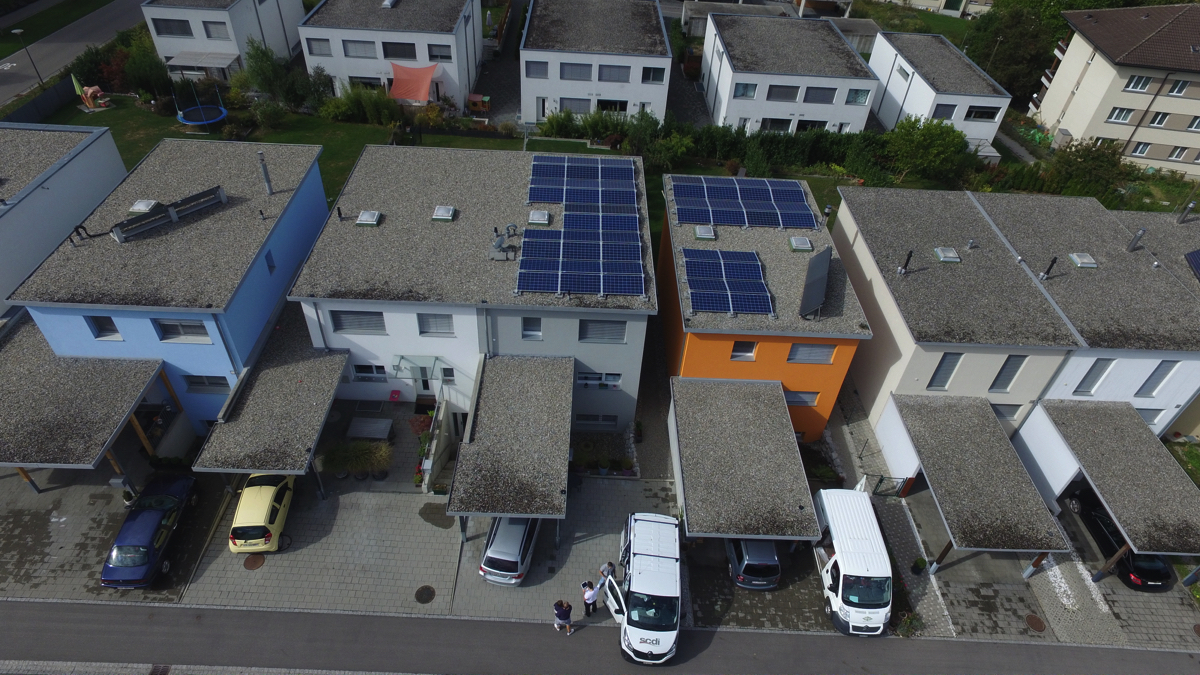 Centrale solaire de 7'280 Wc à 1752 Belfaux